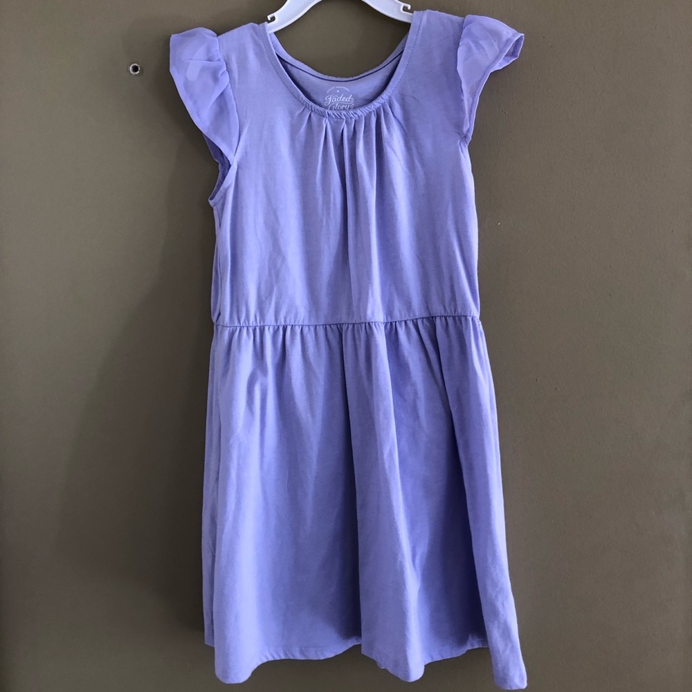 Faded Glory dress S 6/6X girls purple